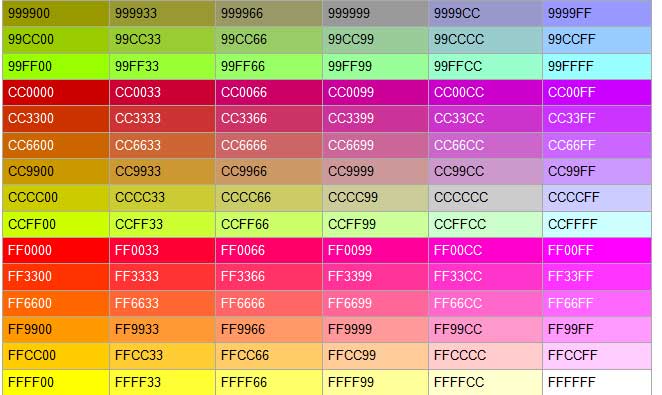 CSS Colors CSS tutorial by Wideskills